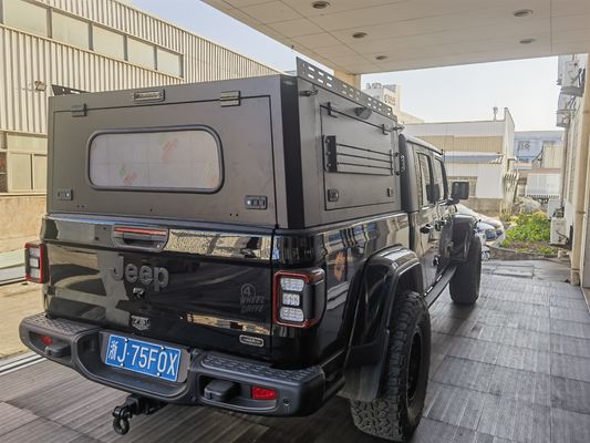 2020- Năm cao giường mái hiên cho Jeep Gladiator 170 * 164 * 68mm Pickup Truck Bed Cover