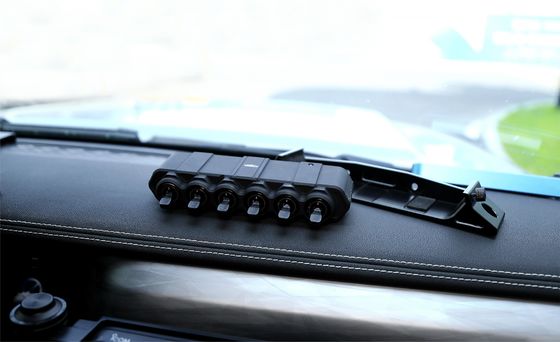 Hệ thống Relay Điện tử 6 Gang LED Control Car Switch Panel cho phụ kiện ngoài đường