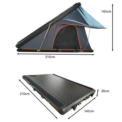 Bốn mùa Hardtop Rooftop Tent Clamshell Tam giác mái nhà Top Tent