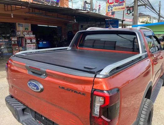 Không cài đặt khoan Ford F150 Raptor Roller Shutter Tonneau Cover cho xe bán tải