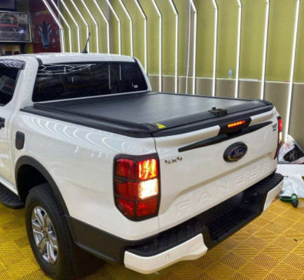Ford cứng có thể kéo lại Pickup Back Cover Truck Bed Tonneau Cover F150 Roller Shutter