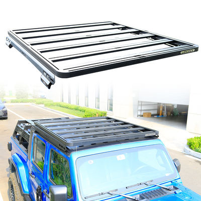 200kg Capacity Loading Black Anodizing Roof Platform cho Jeep Wrangler JT Cars Roof Rack