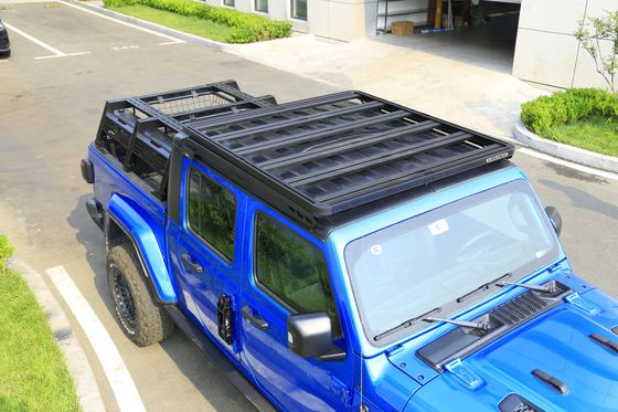 Điện phân và phủ bột 4x4 Roof Basket cho Jeep Wrangler JT Roof Rack