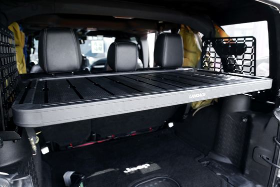 Điện phân và phủ bột vỏ hàng hóa cho Jeep Wrangler JK Rear Trunk Rack