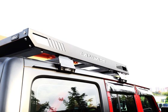 Xe nâng mái nhà có hồ sơ thấp hợp kim nhôm cứng Top Cargo Basket cho Wrangler JL 4X4