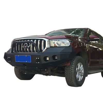 2016- Năm Đen Maxus T60 Thép Body Guard Kit Bull Bar Mặt trước và phía sau Bumpers cho Saic