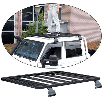 23.5KG Universal Off-Road Land Cruiser LC79 Series Đồng nhôm thấp Profile Cửa sổ mái nhà ô tô phẳng cho Toyota