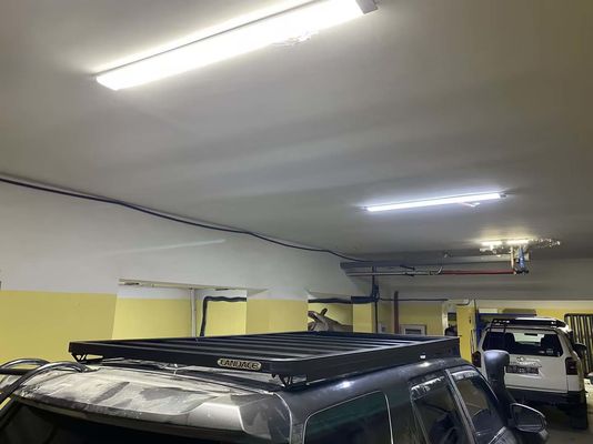 2270*1300*55mm Đen nhôm hợp kim mái nền tảng người mang giá đỡ nắp cho Toyota 4Runner