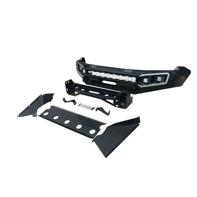 Chức năng bảo vệ Bộ cơ thể bảo vệ thép cho Volkswagen Amarok Pickup Bumpers phía trước