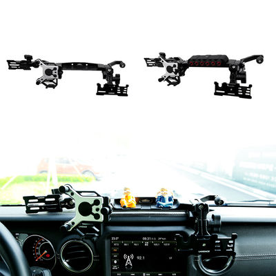 Đen đa chức năng 4x4 Wrangler JL Center Console Bracket Phone Holder cho Jeep