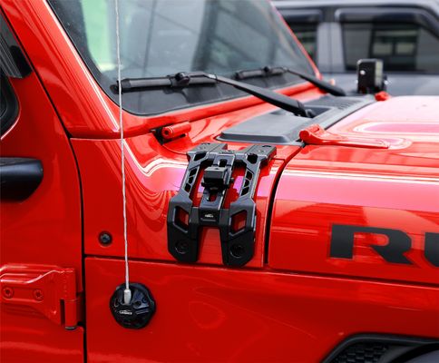 Trung Quốc sản xuất phụ kiện ngoài trời Đèn gắn đai đai CNC sơn sương mù Đèn gắn đai đai cho Wrangler