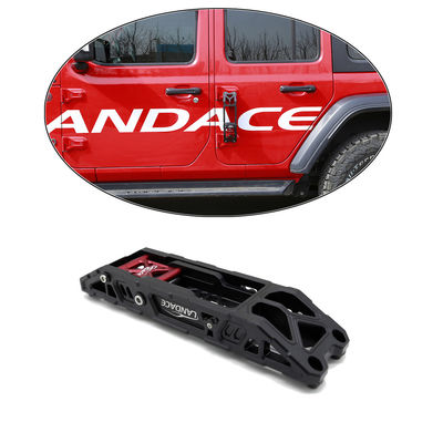 Offroad nhôm hợp kim cửa bên lề gấp bước chân đạp cho Jeep Wrangler