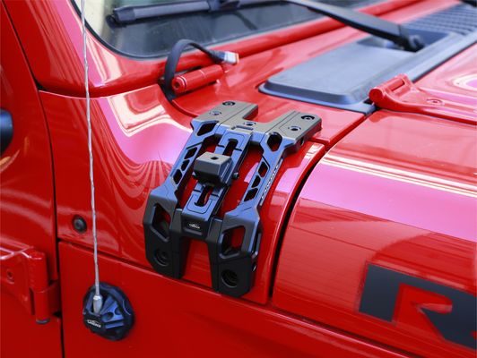 Wrangler Off-Road Silver Light Mounting Brackets với thiết kế máy CNC cao