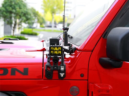 Wrangler Off-Road Silver Light Mounting Brackets với thiết kế máy CNC cao
