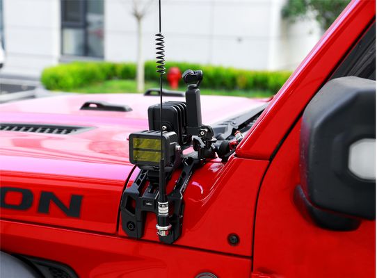 Wrangler Off-Road Silver Light Mounting Brackets với thiết kế máy CNC cao