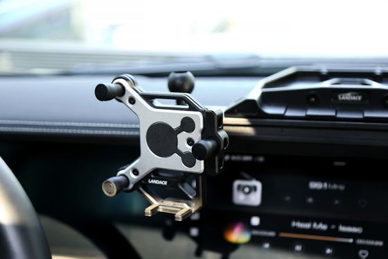 4x4 Tank 300 Accessories Center Console Bracket Phone Holder Hợp kim nhôm đen cho GWM