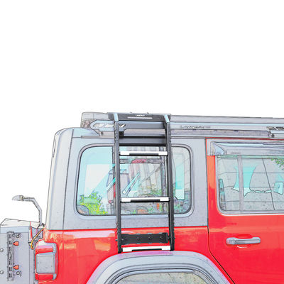 18-23 Wrangler Rubicon Jeep Bán nhà leo dọc thang Offroad Thép leo dốc thang