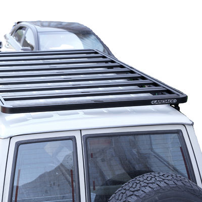 Đơn giản tùy chỉnh Black Powder Coating Roof Rack cho Nissan Y60 Roof Mount Off-road