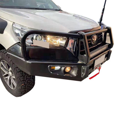 Bộ đệm phía trước phủ bột cho Toyota Hilux Steel Body Kit Bull Bar cho 4x4 Off Road