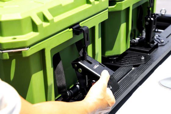 Phụ lục phổ biến ngoài đường 4x4 phụ kiện Xe bọc mái nhà hàng hóa hàng hóa hàng rào hộp dụng cụ lưu trữ hành lý LLDPE