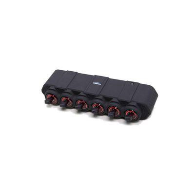Điện phân và lớp phủ bột 6 Gang Switch Panel cho đèn công việc ô tô 4x4 phổ quát