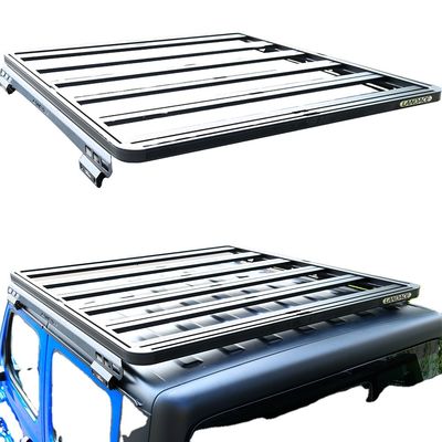 Jeep Jt Roof Rack Dễ cài đặt Rain Gutter Lắp đặt vật liệu hợp kim nhôm