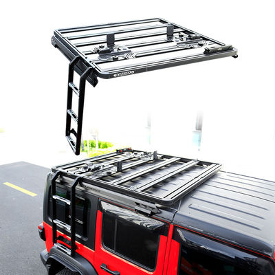 Phụ kiện 4x4 Offroad phổ quát Jeep Wrangler JL Roof Rack Mounted Side Ladder