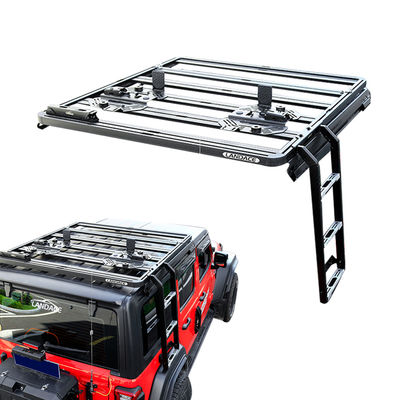 thang cửa sau thép đen bột phủ bên thang cho WranglerJL xe gắn kết Jeep