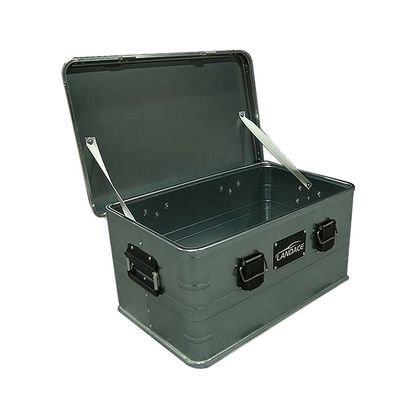 Xưởng cắm trại bằng nhôm ngoài đường OEM Aluminium Chuck Box