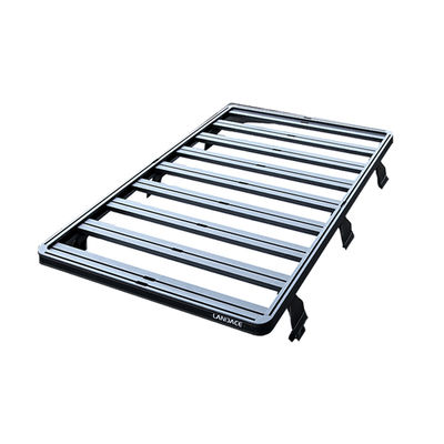 Off Road Land Cruiser LC76 Series 4x4 Roof Rack Mount màu đen AL6063 SS304 cho Toyota