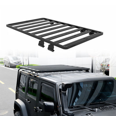 Thang rack mái nhà màu đen phổ quát cho xe 4X4 Đồng nhôm 1500X1425 Hiệu suất