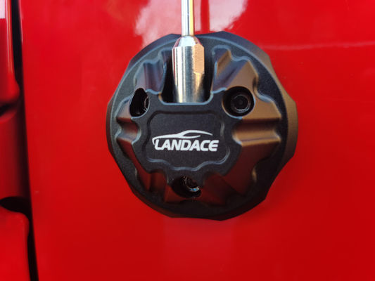 4x4 Thiết bị phụ kiện bên ngoài xe Anodizing Aluminium Radio Antenna Base Cover