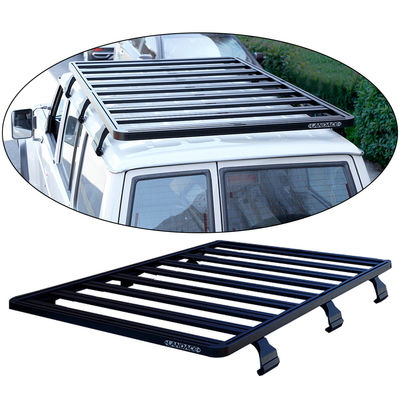 2100X1300mm Bột phủ trên mái nhà Rack giỏ cho Nissan Patrol Y60 Off Road Adventure