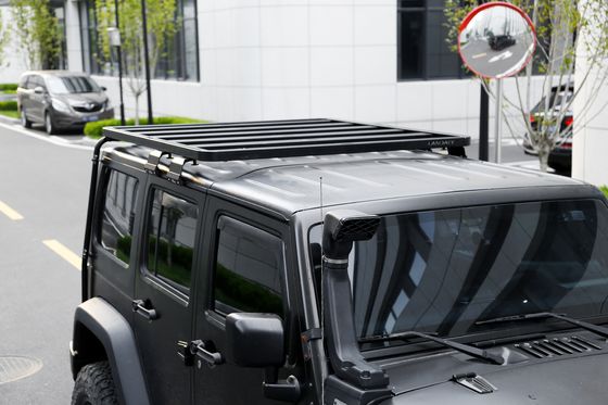 Nền tảng giá đỡ mái nhà xe ô tô hợp kim nhôm cho Jeep Wrangler JK Cài đặt không phá hủy