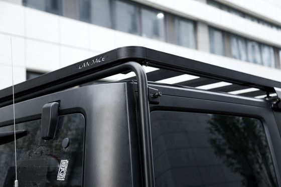 Nền tảng giá đỡ mái nhà xe ô tô hợp kim nhôm cho Jeep Wrangler JK Cài đặt không phá hủy