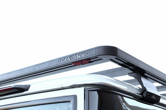 Thùng gạch nhôm trên mái xe ô tô cho Toyota FJ Cruiser trong màu đen