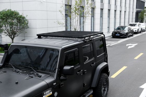 Thang sắt mái nhà hợp kim nhôm phổ quát cho Jeep Wrangler JK phụ kiện ô tô ngoài đường
