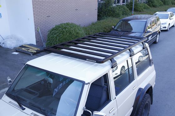 Universal Patrol Y60 4X4 Aluminium Alloy Roof Basket Placement Roof Mount cho Nissan