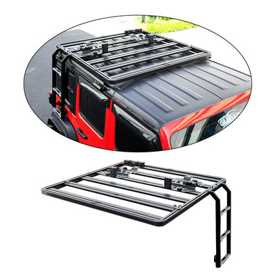18-23 Wrangler Rubicon Jeep Fitment Universal Aluminum Roof Rack cho xe ngoài đường