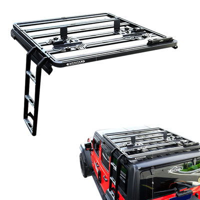 18-23 Wrangler Rubicon Jeep Fitment Universal Aluminum Roof Rack cho xe ngoài đường