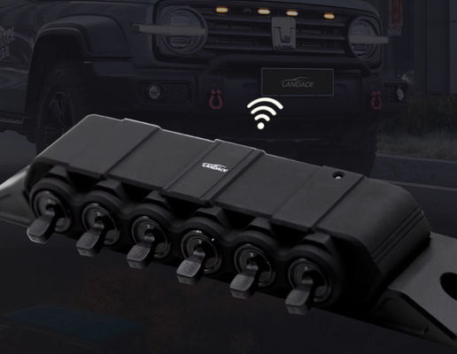 Universal Car Aluminium Alloy 6 Gang On-Off Control Switch Panel cho ứng dụng rộng rãi