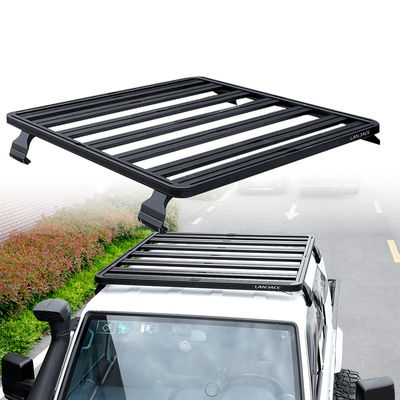 Đặt trên mái nhà hành lý mang theo giỏ nhôm Extrusion đỉnh đắp tải trọng