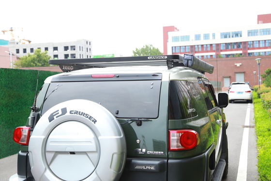 189x122x30 E-coat Powder Coat Universal Aluminium Alloy Roof Rack cho xe ngoài đường