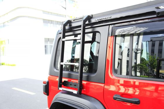 Đen nhôm đồng hợp kim mái giá đỡ thang bên cho xe tăng 300 Hoàn hảo phù hợp với xe 4x4