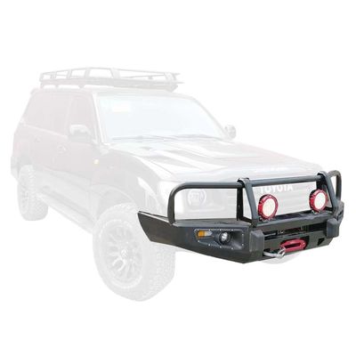 Cải thiện vẻ ngoài và hiệu suất của Toyota LC100 với bộ đệm phía trước 4x4 Bull Bar này