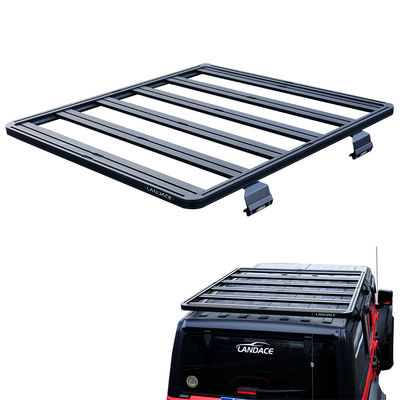 Bọc bột đen Off-Road Roof Rail Luggage Rack cho ô tô và ô tô phổ biến