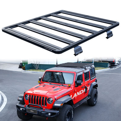 Bọc bột đen Off-Road Roof Rail Luggage Rack cho ô tô và ô tô phổ biến