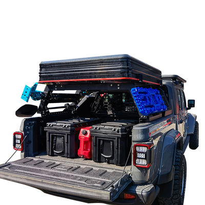 63KG N.W Silver Aluminum Bed Rack cho xe tải Toyota Hilux và phụ kiện 4x4