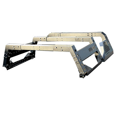 63KG N.W Silver Aluminum Bed Rack cho xe tải Toyota Hilux và phụ kiện 4x4