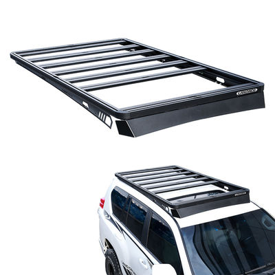 Universal Roof Mount 4x4 Roof Basket cho LC150 LC200 Alloy nhôm bạc và đen